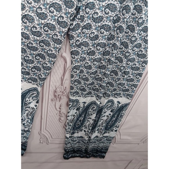 NWT Romantic Sini 1 Piece Pants Jumpsuit SZ L Strapless Pullup Hologram Buttons - Picture 8 of 16